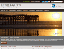 Tablet Screenshot of getvisas.com